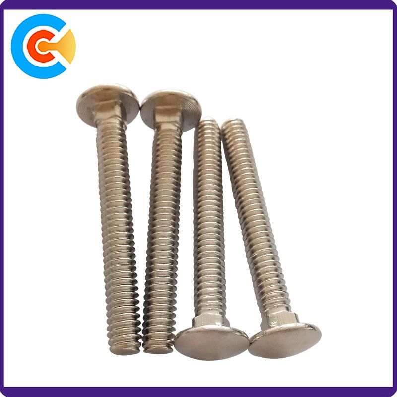Fastener Customized Steel Hardware Carriage Head Round Head Screw