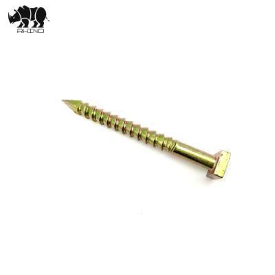 Low Price Blue Zinc Plated Nylon Anchor Fixing Screw Standard Nail Screw