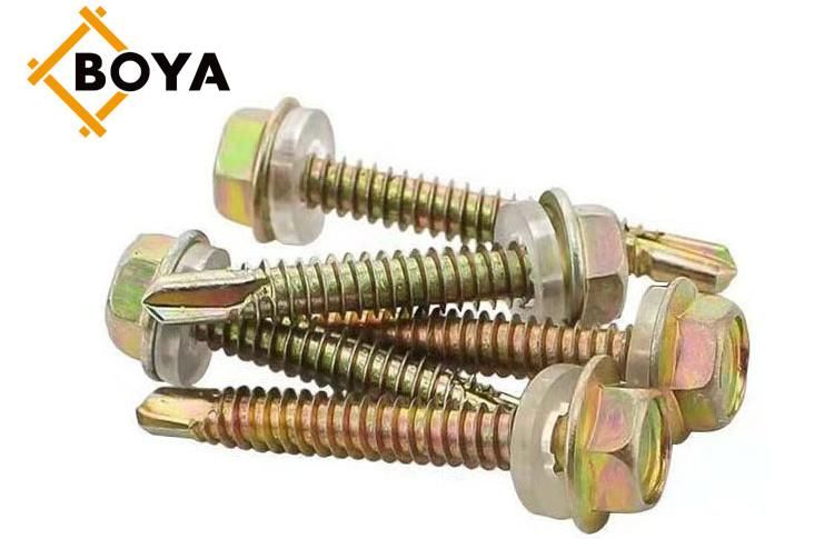 Factory Hex Head Self Drilling Screw/Roofing Screw with EPDM Washer