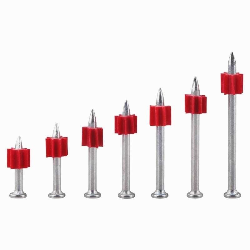 Shooting Nails Gun Shoot Nails with PVC Red Buffer