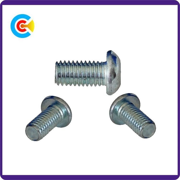 DIN/ANSI/BS/JIS Carbon-Steel/Stainless-Steel Hexagon Head Flange Hexagonal Screws