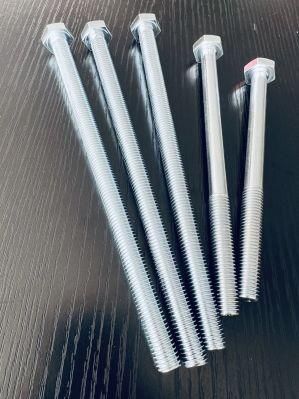 Carbon Steel Long Length Hex Head Bolt Hexagon Bolt with Full Thread
