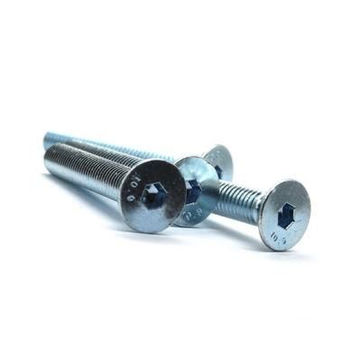 DIN7991 Screw Hex Socket Bolt Zp