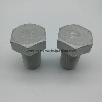 DIN961 Carbon Steel Hex Bolts Fine Threads 10.9 Grade