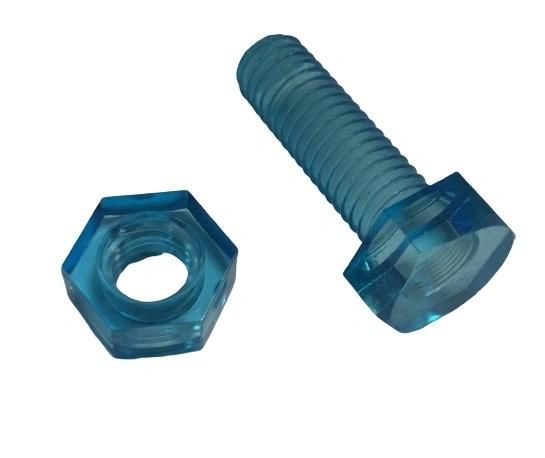 Plastic Material Hex Bolt and Nut