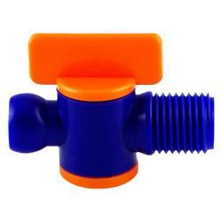 Xhnotion Pneumatic Posable Tubing Modular Hose Connector 1/4&prime;&prime; Male Thread Valve