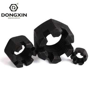 DIN935-1 Made in China Wholesale Custom Stainless Carbon Steel Hexagon Slotted and Castle Nuts