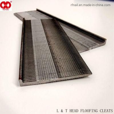 Factory Supply Direct Manufacturer in Anhui Galvanized Crown 0.114&prime; &prime; L &amp; T Head Floofing Cleats.