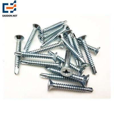 Steel Zinc Plated Screw M3.5 M4.2 Self Drilling Screw SDS