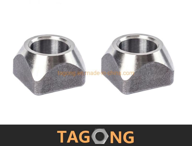 Plain M22 Class12 Single Chamfer Truck Nuts Square Nuts