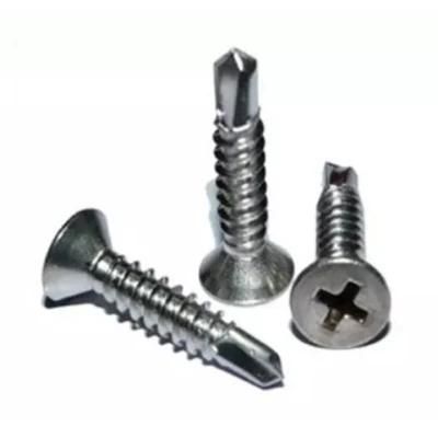 Good Anti-Corrosion Ability High Strength Steel Zinc Plated/Self Drilling Screw Fine