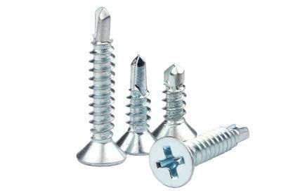 Galvanized Cross Flat Head Self Tapping Self Drilling Screw