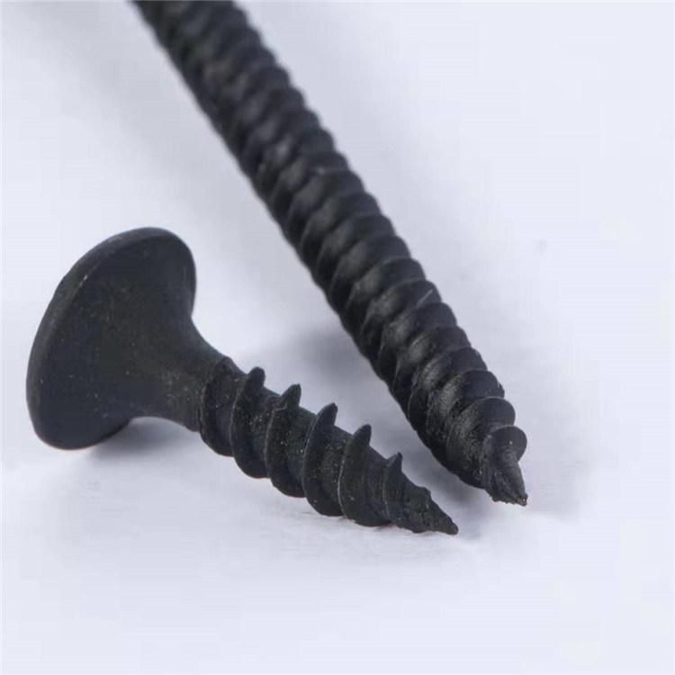 Tianjin Factory Free Sample Black Phosphated Phillips Bugle Head Drywall Screw