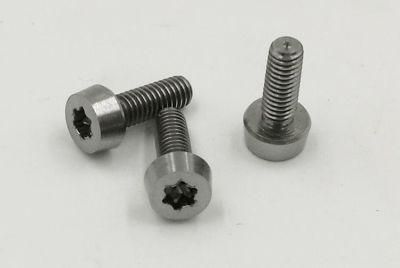 Titanium Torx Cheese Head Screws ISO14580 Ti Quincunx Slotted Screw