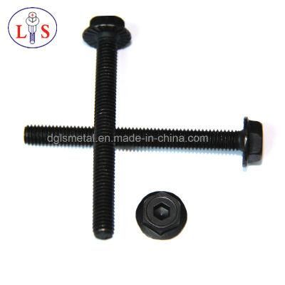 Hexagonal Socket Machine Screw with Washer Hex Head Flange Bolt