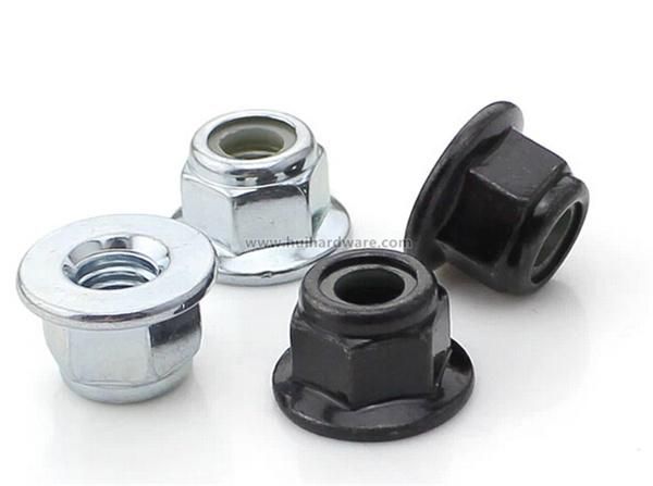 Carbon Steel Nylon Insert Hex Flange Lock Nuts