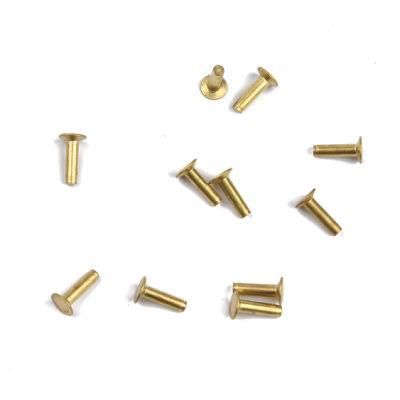 Colored Zinc Plated Steel Solid Rivet for Mould Accessories