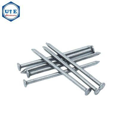 Raw Material Factory Mild Bright Black Ms Common Iron Wire Wood Steel Nails