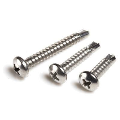 304/316/410 Stainless Pan Head Self Drilling Screw