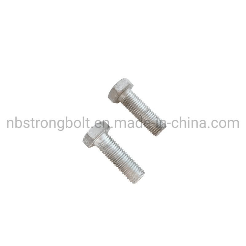 DIN933 Hex Bolt HDG (6H After Coating)