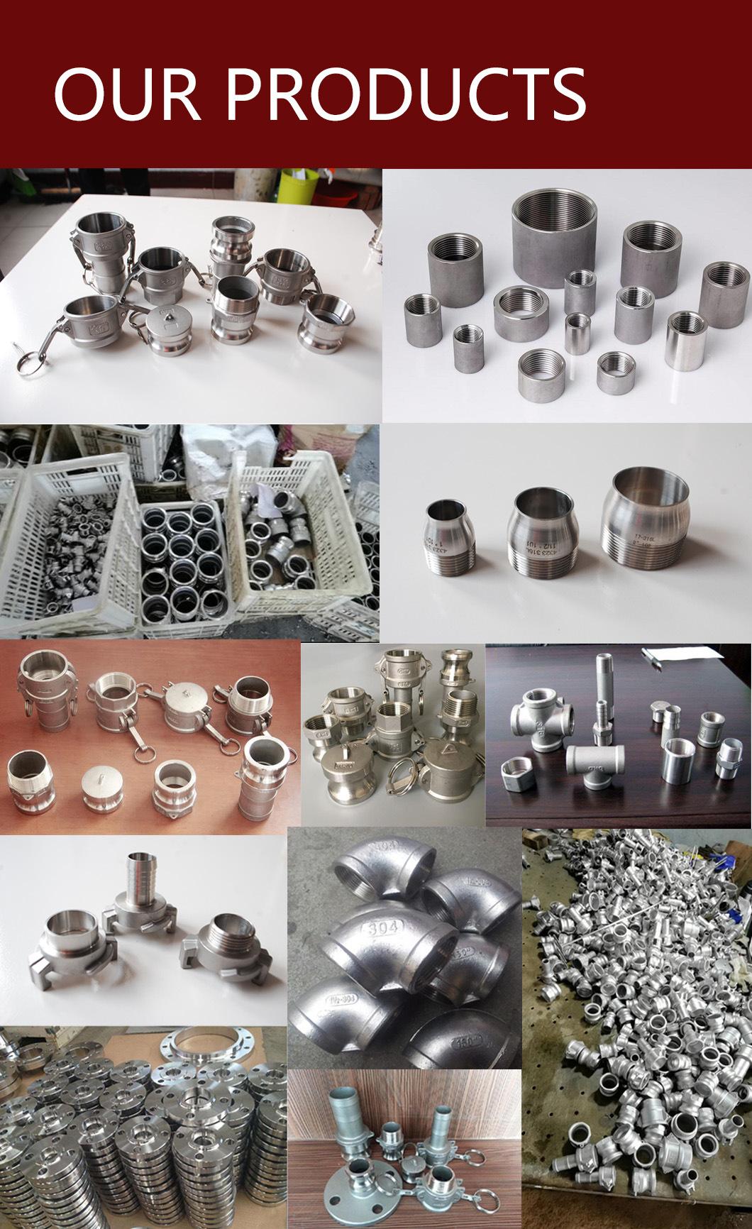 Oil Tank Truck Pipe Camlock Fitting / Quick Coupling