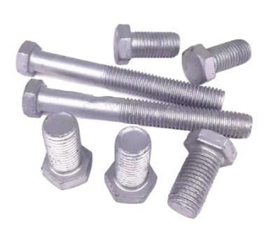 Grade 8.8 10.9 Hex Bolt High Strength Hot DIP Galvanized Hex Bolts and Nuts