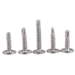 High Quality Stainless Steel Cross Round Head Self Drilling Screws