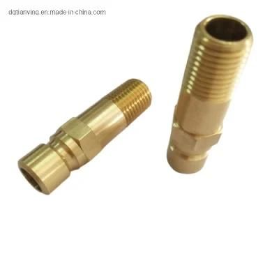 Dme Mold Brass Long Threaded Pipe Quick Release Coupling