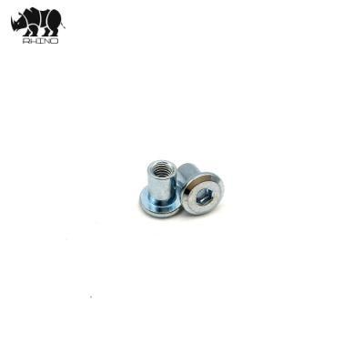 Manufacture Socket Hex Flat Head M8 Thread Insert Nut for Furniture