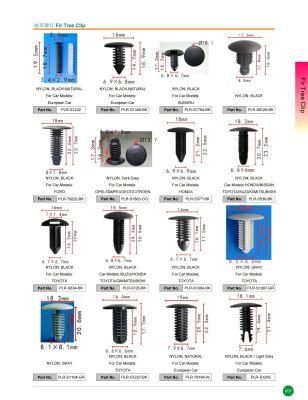 Quality Auto Accessories Nylon/Metal/Plastic/POM/PP Auto Rivet/Nuts/Bolts/Screws/Tree Clips/Bumper Push Type Retainer Snap Cips Fasteners