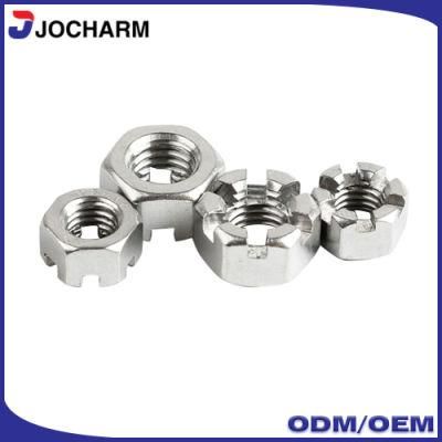 DIN 935 Stainless Steel Hexagon Slotted Castle Nut for Truck