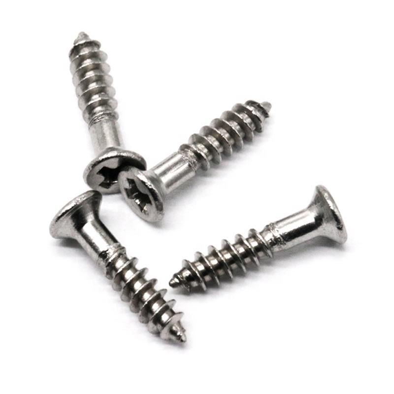 Factory Customization Cross Countersunk Head Stainless Steel Self Tapping Screws