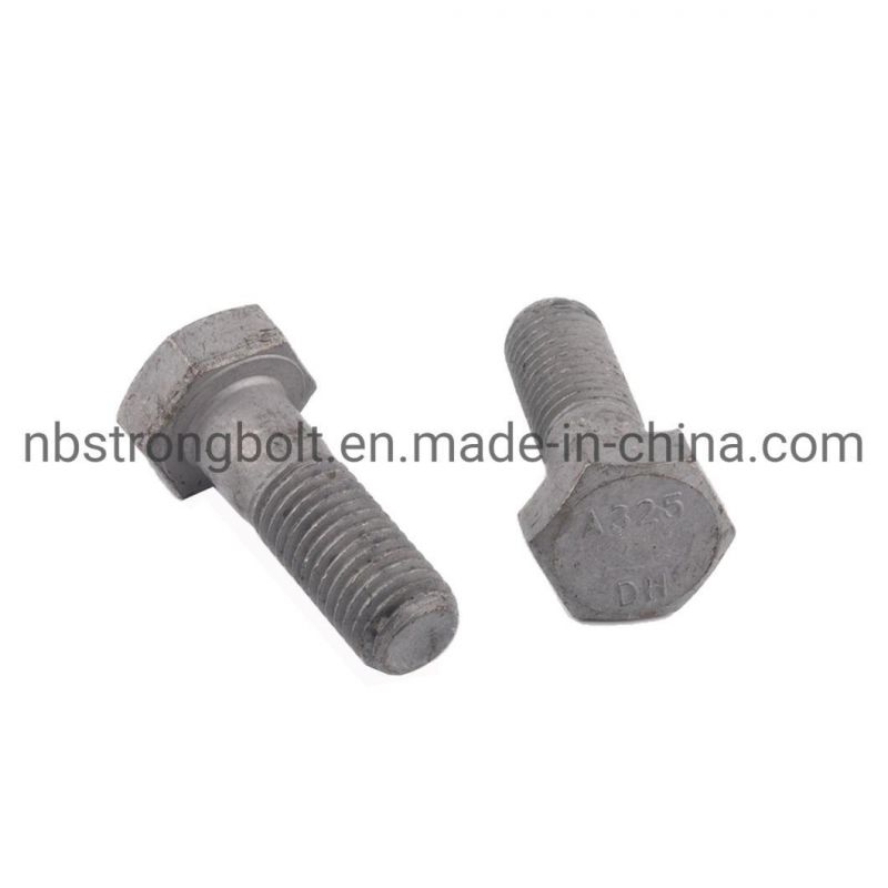Hex Bolt DIN931 Cl. 6.8 HDG