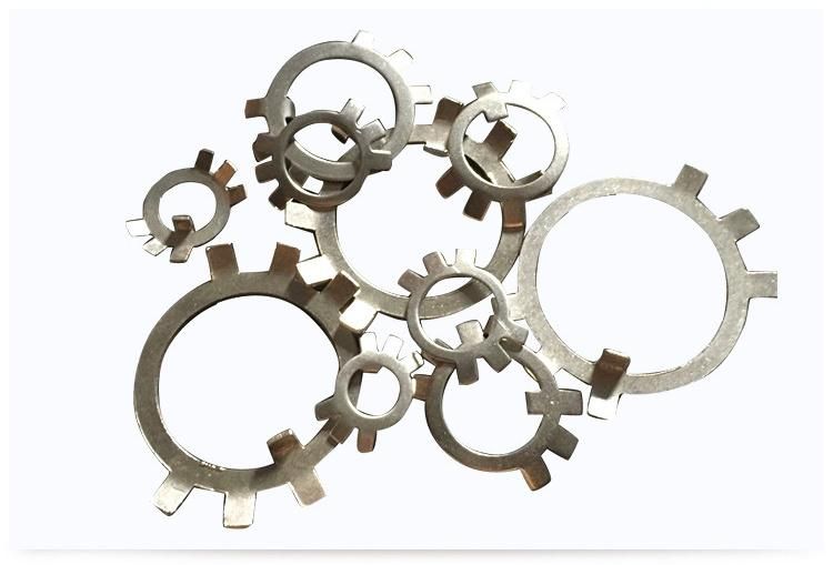 304 Stainless Steel Round Nut Lock Washer Stop Washer GB858 Retaining Washer