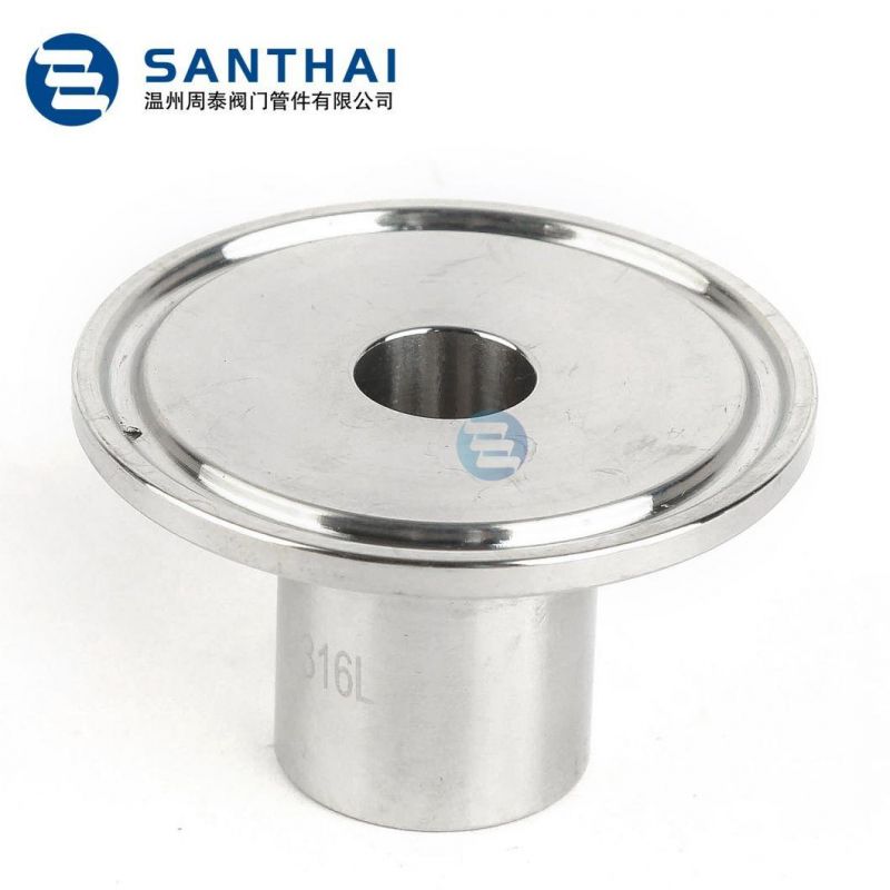 L14am7 Series Stainless Steel Sanitary 3A Fittings Long Weld Clamp Ferrules