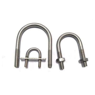 China Suppliers Stock SS304 SS316 High Quality U Bolts for Power Fitting