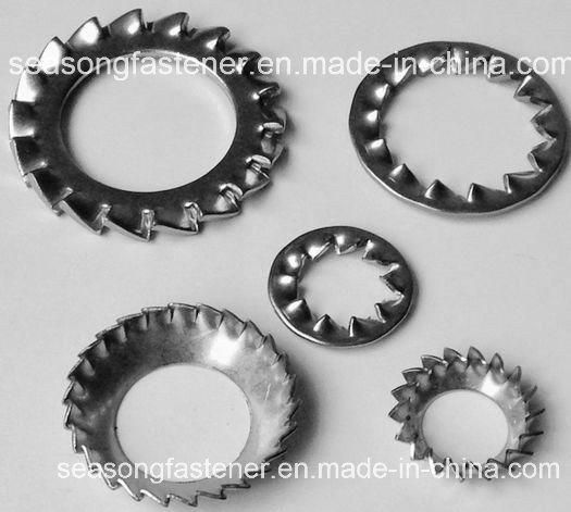 Countersunk Lock Washer / Tooth Washer / Serrated Washer (DIN6798V)