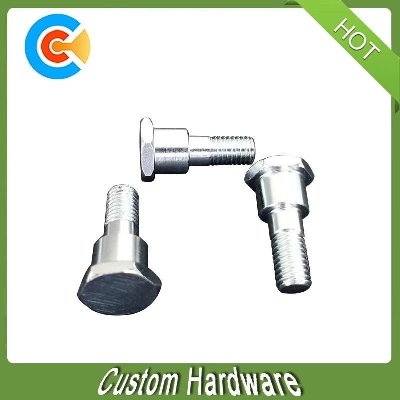 M8X12 Carbon Steel Galvanized Hex Head Step Shoulder Screw
