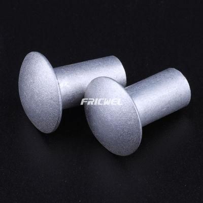 Fricwel Auto Parts Mushroom Rivet Clutch Disc Rivets Aluminum Solid Rivet Fastening Parts ISO9001