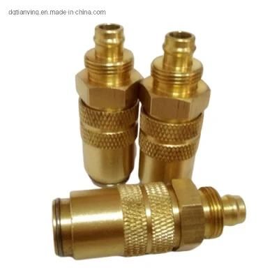Customized Brass Mold Quick Release Coupling Fitting with Nut
