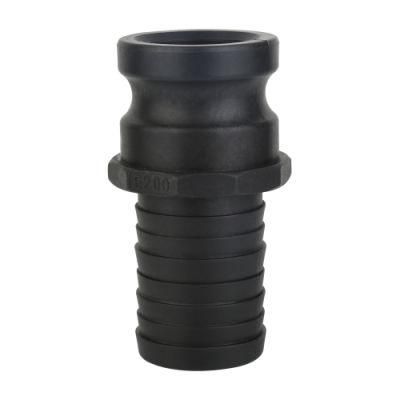 Factory Type E Series PP Camlock Coupling with Male Adapter X Hose Shank