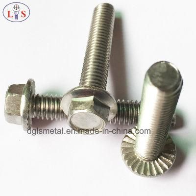 High Strength Stainless Steel 304 Hexagon Head Flange Bolt