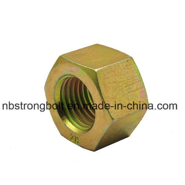 Gr. 2h Heavy Hex Nut with Black Oxid More Than 10 Years Produce Expricence Factory