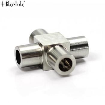 Swagelok Type Ultrahigh Purity Mini Butt Weld Fittings Stainless Steel Union Cross