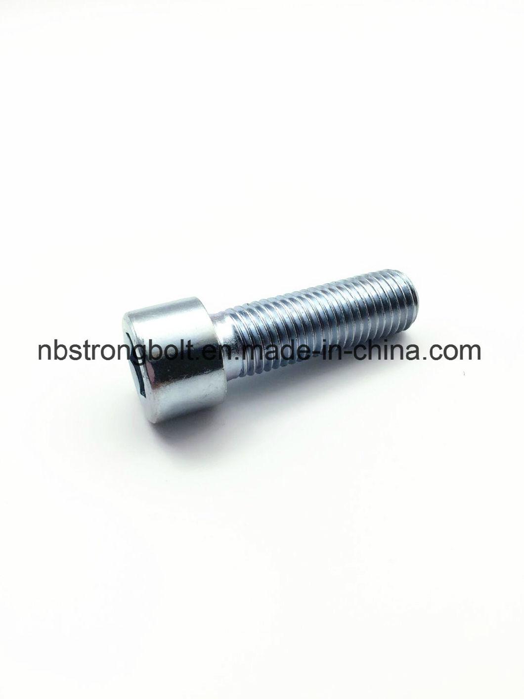 Fastener for Hexagaon Socket Bolt DIN912 Screw Grade 8.8 with White Zinc