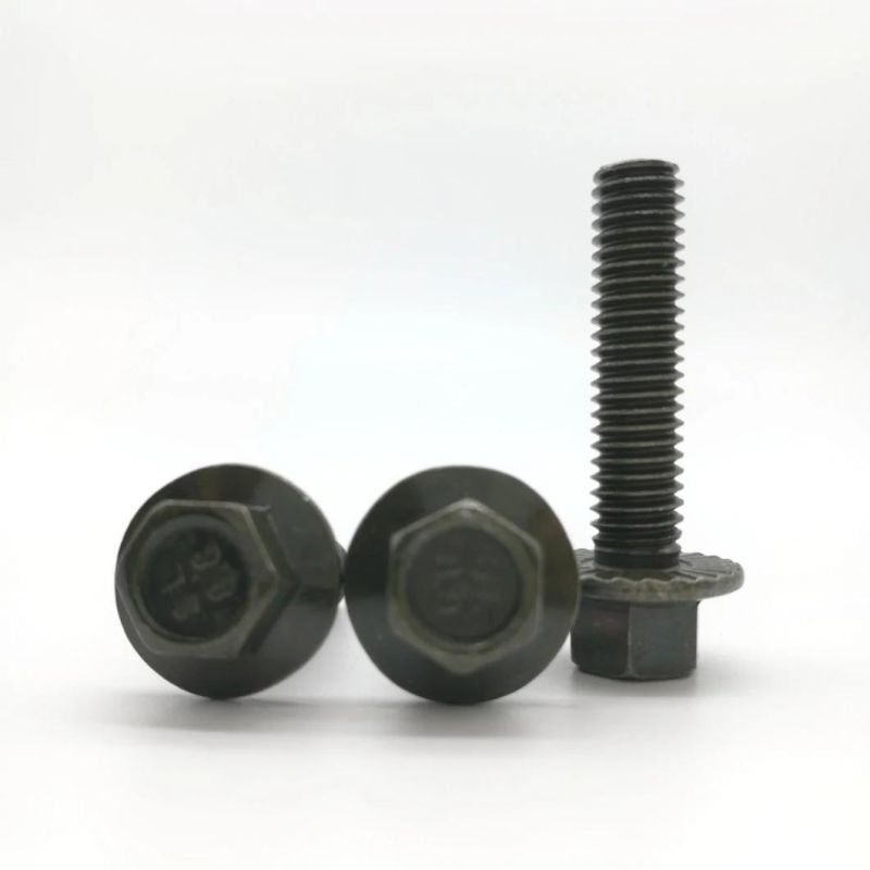 Titanium Hexagon Head Flange Bolt Screw