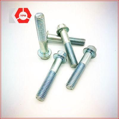 Glavanized Hexagon Head Flange Bolt DIN 6921