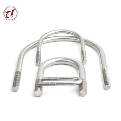 Stainless Steel Half Thread 316 Bent U Bending Bolt/A4-70 U Bolt/A2-70 U Bolt
