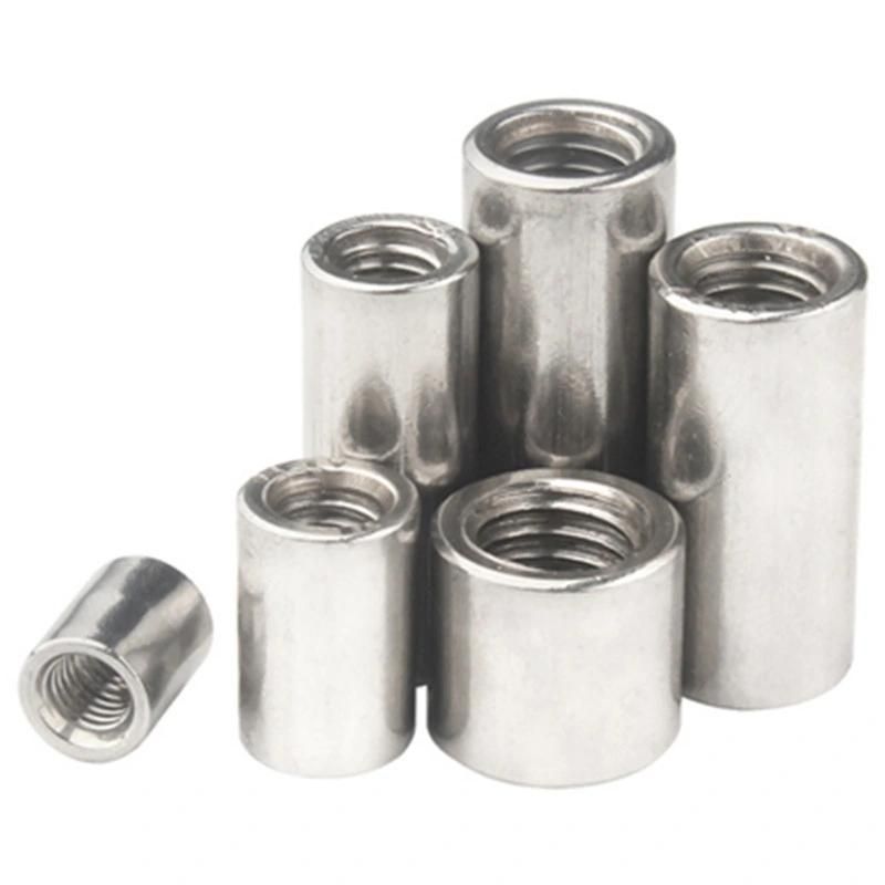 Round Hex Coupling Nuts / Nylon Insert Lock Square Coupling Nut