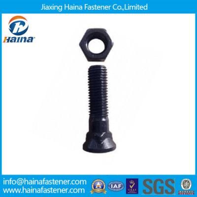 Liner Bolt, Bucket-Type Bolt with Hex Nut for Liner Plate
